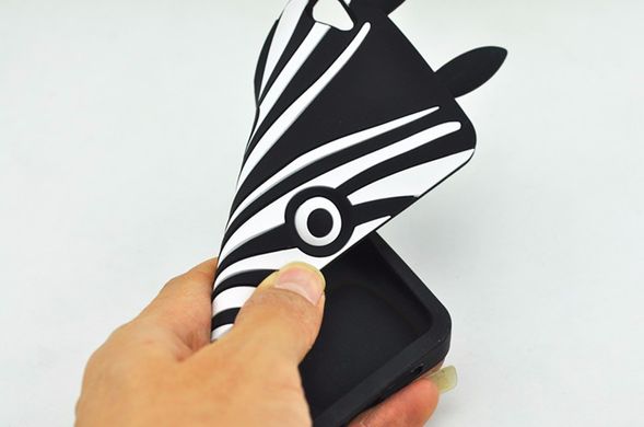 3D объемный чехол для Lenovo S90 Sisley - Зебра