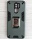 Ударопрочный чехол Transformer Ring для Xiaomi Redmi 9 - Navy Green (35682). Фото 3 из 17