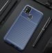 Чехол Premium Carbon для Samsung Galaxy M31 - Dark Blue (13177). Фото 1 из 12