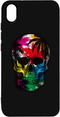 Чехол с рисунком для Xiaomi Redmi 7A - Black skull