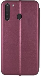 Чехол книжка BOSO для Samsung Galaxy A21 - Purple