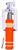 Телескопічний селфі-монопод Malloom Mini - Orange