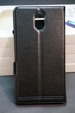 Чехол-книжка с окошком для Lenovo Vibe P1M "черный"