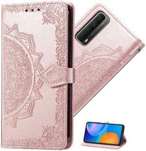 Чехол-книжка JR Art Series для Huawei P Smart 2021 - Pink