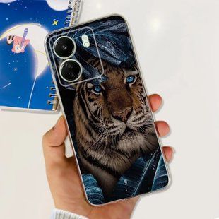 Силіконовий чохол з малюнком для Xiaomi Redmi 13C - Тигр