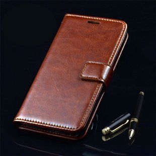 Чехол-книжка JR Original для Xiaomi Redmi 8A - Brown