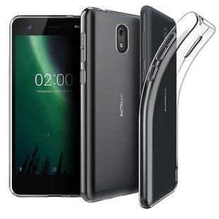 Ультратонкий силиконовый чехол для Nokia 1 Plus