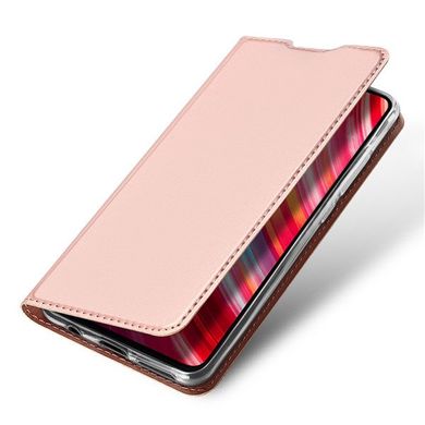 Чехол-книжка Dux Ducis с карманом для Xiaomi Redmi Note 8 Pro - Pink