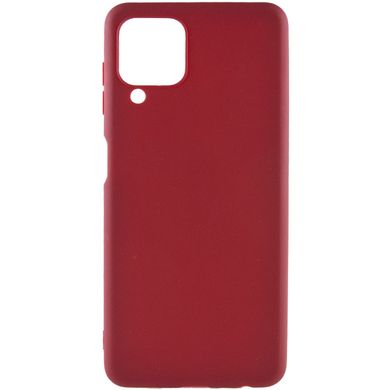 Силиконовый (TPU) чехол для Samsung Galaxy M12/A12 - Dark Red