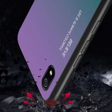 Чохол TPU+Glass для Xiaomi Redmi 7A - Purple