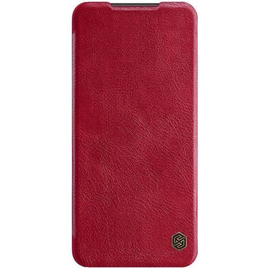 Кожаный чехол-книжка Nillkin Qin Series для Xiaomi Redmi Note 9s / 9 Pro / 9 Pro Max - Brown