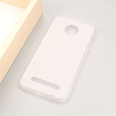 Матовый TPU чехол для Motorola Moto Z3 Play - White