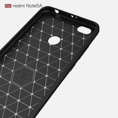 Защитный чехол Hybrid Carbon для Xiaomi Redmi Note 5A / Note 5A Prime - Navy Blue