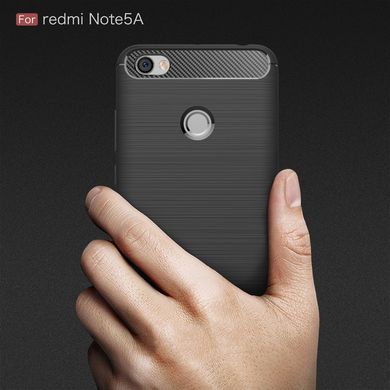 Захисний чохол Hybrid Carbon для Xiaomi Redmi Note 5A / Note 5A Prime - Black