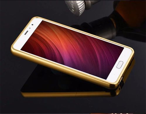 Металлический чехол для Xiaomi Redmi Note 4 - Gold