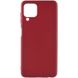 Силиконовый (TPU) чехол для Samsung Galaxy M12/A12 - Dark Red (49281). Фото 3 из 4