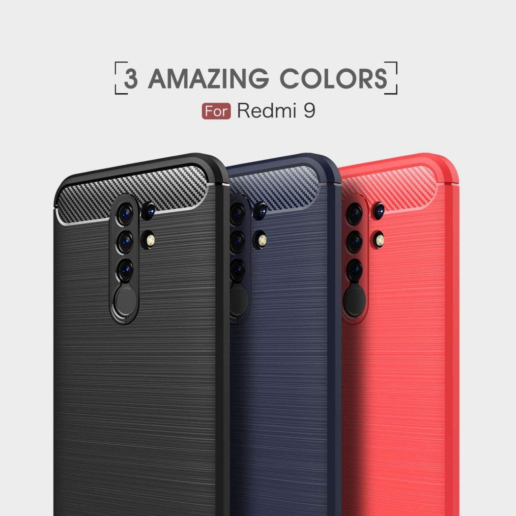 ᐉ Силиконовый чехол Hybrid Carbon для Xiaomi Redmi 9: цена, купить. Отзывы,  характеристики и описание - Stardroid