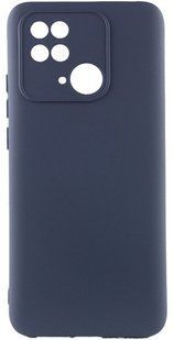 Силиконовый TPU чехол для Xiaomi Redmi 10C - Navy Blue Full Camera