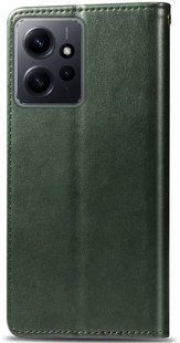 Чехол-книжка Getman Gallant для Xiaomi Redmi Note 12 - Navy Green