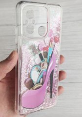 Чехол Fluid Painted для Xiaomi Redmi 12C - Pink