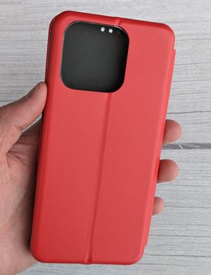 Чохол (книжка) BOSO для Xiaomi Redmi 12C - Red