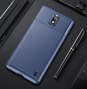 Чехол Premium Carbon для Nokia 1 Plus