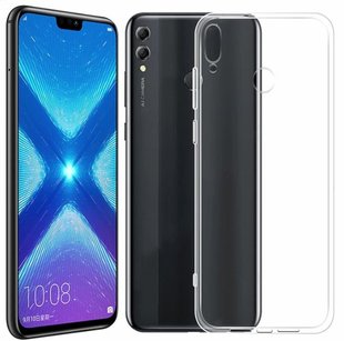 Прозрачный силиконовый чехол для Huawei Honor 8X Max