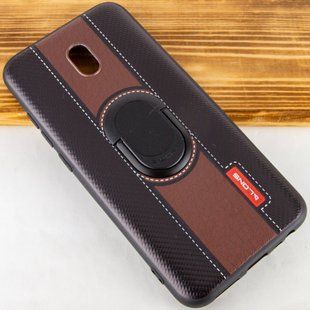 TPU+PC чехол DLONS NY с подставкой для Xiaomi Redmi 8A - Brown