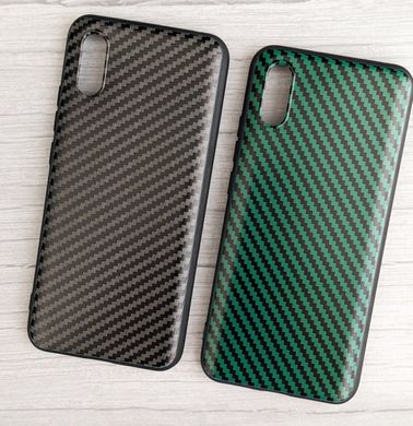 TPU чохол Lite Carbon для Xiaomi Redmi 9A - Green