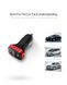 Автомобільний ЗП CinkeyPro (2A – 2 USB) - Red (13494). Фото 4 із 19