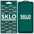 Захисне скло SKLO 5D (full glue) для Xiaomi Redmi 9C