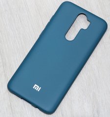 Чохол Premium Silicone Case для Xiaomi Redmi Note 8 Pro - Blue