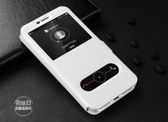 Чохол (книжка) з віконцем для Huawei Y7 2018 / Y7 Prime 2018 / Honor 7C Pro - White