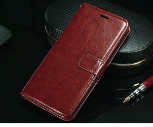 Чехол-книжка JR Original для Lenovo S90 Sisley "коричневый"