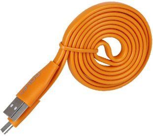 Кабель GOLF GC-03M Flat Micro-USB - Orange