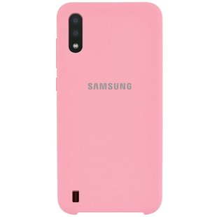 Защитный чехол Premium TPU Matte для Samsung Galaxy A01 - PInk