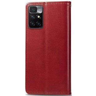 Чехол (книжка) JR Original для Xiaomi Redmi 10 - Red