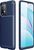 Чехол Premium Carbon для Xiaomi Poco M3 / Redmi Note 9 4G / Redmi 9T - Dark Blue