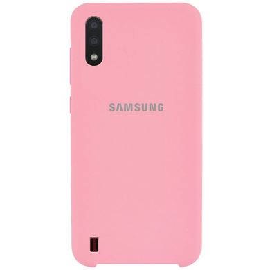 Защитный чехол Premium TPU Matte для Samsung Galaxy A01 - PInk