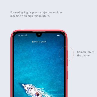 Чехол пластиковый Nillkin Matte для Huawei Y7 2019 - Red