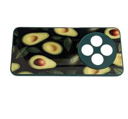 Защитный чехол Glass Art для Xiaomi Redmi 14C - Green
