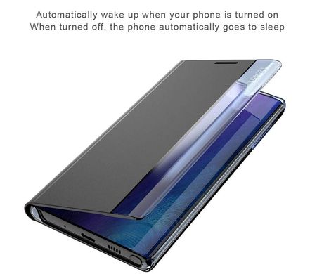Чехол-книжка Smart View Cover для Xiaomi Redmi Note 9 4G / Redmi 9T - Dark Blue