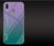 TPU+Glass чехол Gradient HELLO для Xiaomi Redmi Note 7 - Purple