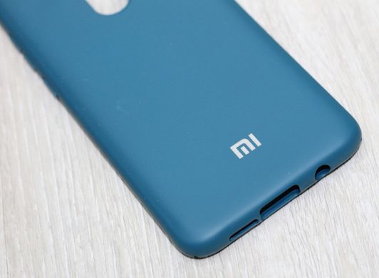 Чохол Premium Silicone Case для Xiaomi Redmi Note 8 Pro - Blue