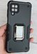 Ударостійкий чохол Transformer Ring для Samsung Galaxy A12 / M12 - Navy Black (48652). Фото 2 із 10