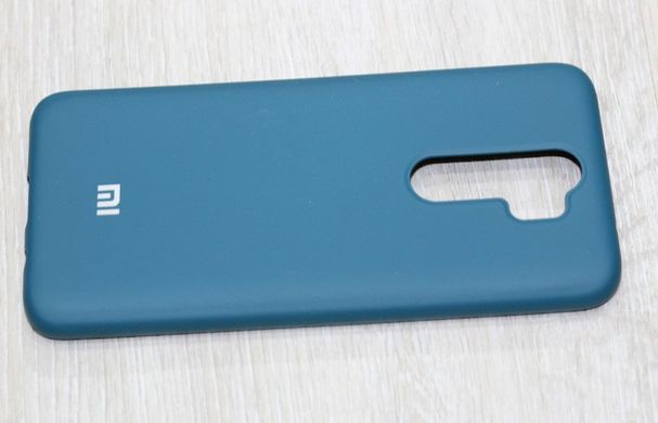 Чехол Premium Silicone Case для Xiaomi Redmi Note 8 Pro - Cobalt
