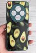Защитный чехол Glass Art для Xiaomi Redmi 14C - Green