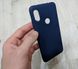 Силіконовий чохол для Xiaomi Redmi Note 6 Pro - Blue (41601). Фото 1 із 7