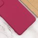 Захисний чохол Hybrid Premium Silicone Case для Xiaomi Redmi 12C - Dark Red (64485). Фото 4 із 15
