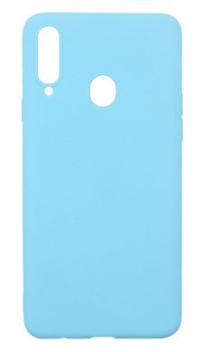 Силиконовый чехол для Samsung Galaxy A20S - Light Blue
